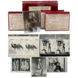 Group of Glass Plates with Nude Photographs, c. 1900