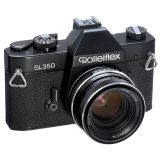 Rolleiflex SL350 (Black) in Fine Condition, 1974