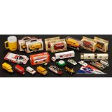 19 Model Cars with Photo Advertising