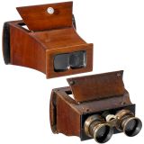 2 Hand-Held Stereo Viewers 9 x 18 cm