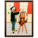 Contemporary Automaton Picture of a Photographer by Francis Lara