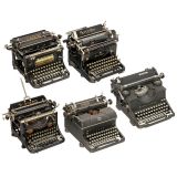 5 Typewriters