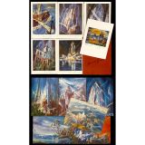 Portfolio of Signed Prints by Konrad Zuse (1910-1995), 1988