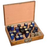 Wood Cylinder Carrying Case, c. 1900