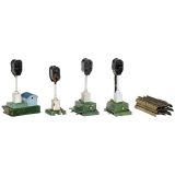 4 Märklin Railway Signals, c. 1940