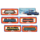 6 Märklin Electric Locomotives, c. 1980