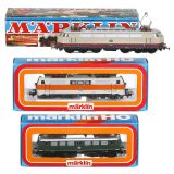 3 Märklin Electric Locomotives, c. 1980