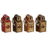 4 Colored Coronet Midget Cameras, c. 1935