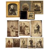 3 Ambrotypes and 10 Tintypes, 1860-1905