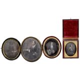 4 Daguerreotypes (Various Sizes), 1845-55