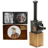 French Magic Lantern Appareil de famille by A. Molteni, c. 189