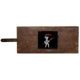 French Single Rackwork Slide, c. 1800