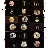 18 Magic Lantern Single Slipping and Single-Lever Slides 4 x 7 i