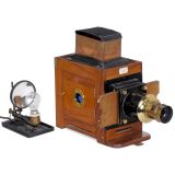 Mahogany Magic Lantern by Watson, c. 1880