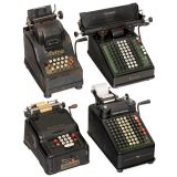 4 Writing Adding Machines, c. 1925