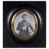 Daguerreotype by B. Leba, Paris, 1854