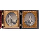 2 Daguerreotypes from America, c. 1851