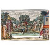 Perspective View of a Garden, c. 1850