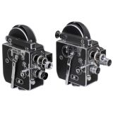 2 Bolex H8 Movie Cameras, c. 1952