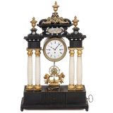 Austrian Musical Clock with Rzebitschek Movement, c. 1845