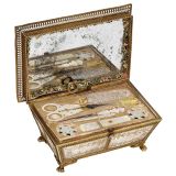 Palais Royale Musical Sewing Necessaire, c. 1830