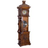 Polyphon Style 61 Hall Clock with Lenzkirch Clockwork, c. 1900
