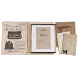 Mechanical Music Advertising and Ephemera, c. 1870 onwards