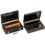 2 Musical Snuff Boxes, c. 1830s