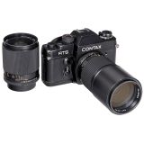 Contax RTS with 2 Zeiss Lenses