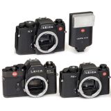 Leica R3 electronic, R6.2 and R7