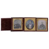 3 Daguerreotypes Kilburn and Claudet, c. 1850