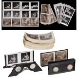 2 Strut Stereo Viewers with Nude Photographs