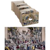 Perspective Diorama Panorama de La Fête du Village, c. 1850
