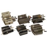 6 Spoked-Wheel Calculating Machines