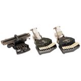 2 Stenotype and 1 Braille Typewriters