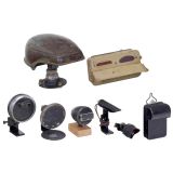 7 World War II Camouflage Lamps, c. 1940