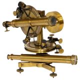 French Brass Theodolite by Brunner, c. 1870