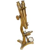 Compound Binocular Microscope by R. & J. Beck, c. 1880
