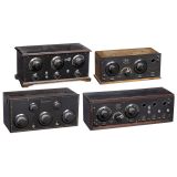 4 American Radio Receivers, c. 1925
