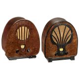 2 Philips Radio Receivers
