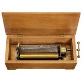 Key-wind Musical Box by David Lecoultre, c. 1840