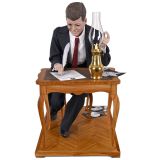 Contemporary Musical Automaton Portrait of John F. Kennedy by Ch