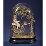 Monkey Fisherman Musical Automaton by Jean-Marie Phalibois, c. 1