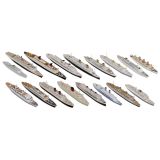 17 Scale 1:1.250 Model Ships