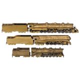 3 Brass Locomotives, Gauge H0