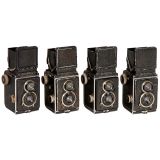 4 Rolleiflex TLR Cameras