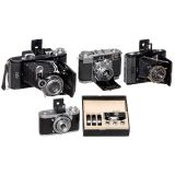Lot of Zeiss Ikon Cameras