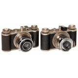 2 Adox Adrette II Cameras (Different Models), 1939