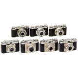 7 Wirgin 35mm Cameras
