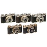 5 Wirgin 35mm Cameras